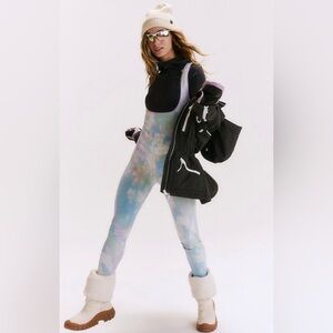 You Know It Base Printed Junpsuit Size S NWT